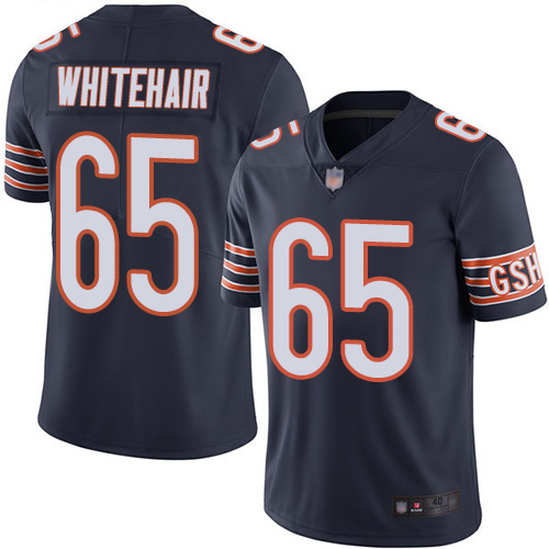 Chicago Bears Limited Navy Blue Men Cody Whitehair Home Jersey NFL Football 65 Vapor Untouchable